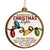 Coworkers Are Like Christmas Lights - Christmas Gifts For Colleagues, Besties - Personalized 2-Layered Wooden Ornament