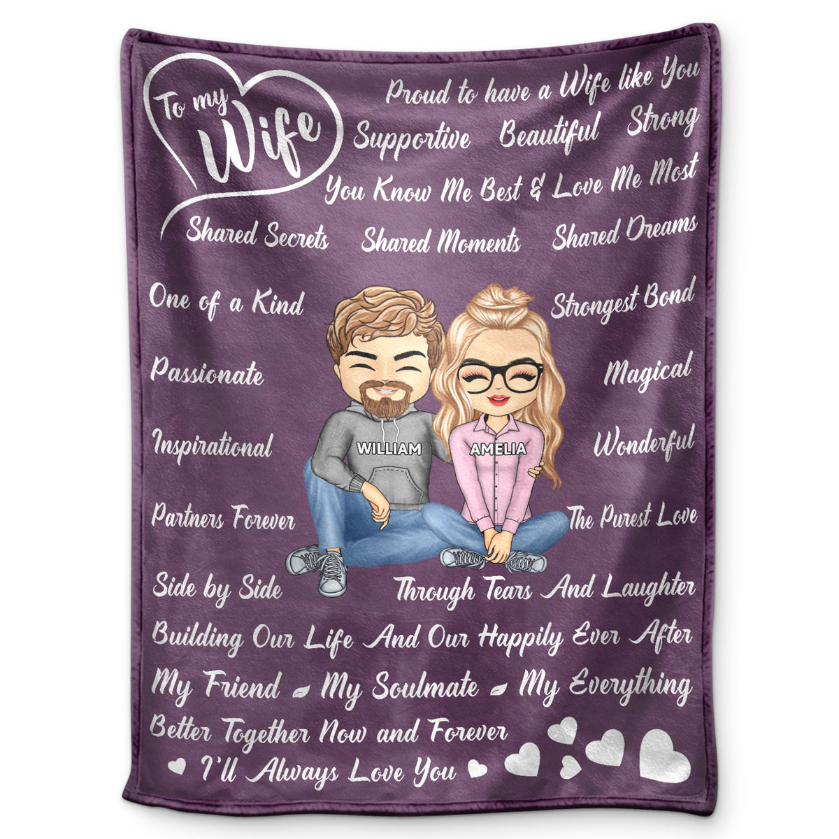 Proud To Have A Wife Like You - Anniversary, Loving Gift For Couples, -  Wander Prints™