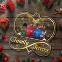 Besties Forever - Cadeaux de Noël pour meilleures amies et sœurs - Décoration acrylique personnalisée