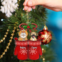Wool Gloves - Christmas Gift For Dog Lovers, Cat Lovers - Personalized Cutout Acrylic Ornament