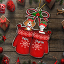 Wool Gloves - Christmas Gift For Dog Lovers, Cat Lovers - Personalized Cutout Acrylic Ornament