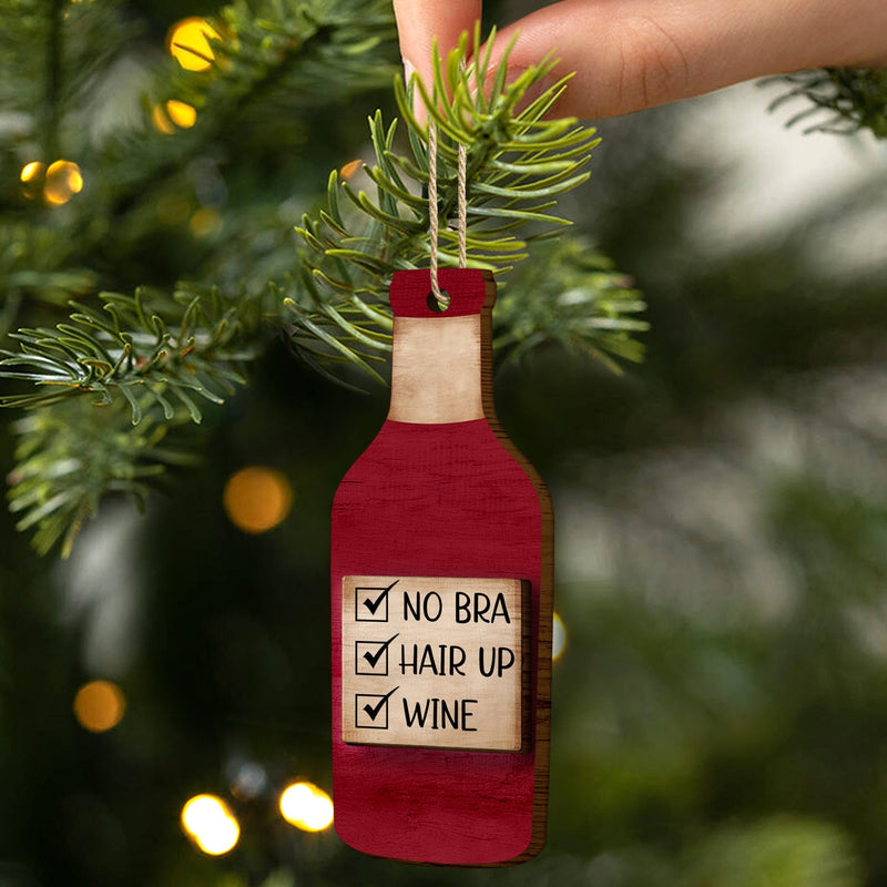 Warning The Girls Are Drinking Again - Christmas Gifts For Best Friends, Besties - Personalized 2-Layered Wooden Ornament
