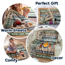 You Are My Sanity Happiness - Gift For Dog Lovers, Cat Lovers, Pet Owners - Personalized Fleece Blanket