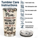 Best Cat Mom Ever Walking Cat - Gift For Cat Lovers, Cat Mom - Personalized Tumbler