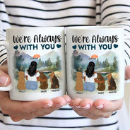 Un lien indéfectible - Cadeau pour les amoureux des chiens et les mamans de chiens - Mug personnalisé