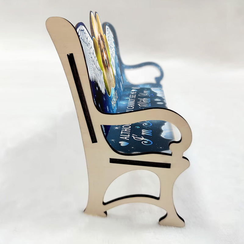 Custom Photo If Love Alone Could Have Kept You Here - Memorial Gift For Cat Lovers, Dog Lovers - Personalized Memorial Bench