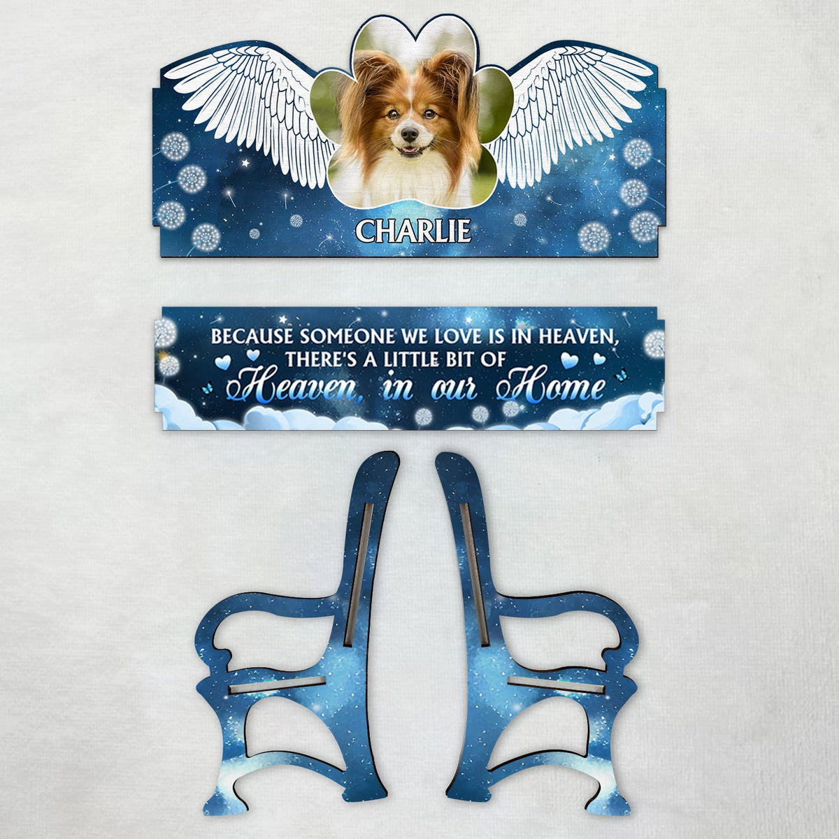 Custom Photo If Love Alone Could Have Kept You Here - Memorial Gift For Cat Lovers, Dog Lovers - Personalized Memorial Bench