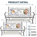 Photo personnalisée « Je souhaite juste un instant » - Cadeau commémoratif pour la famille, les amis, les amoureux des chats, les amoureux des chiens - Banc commémoratif personnalisé