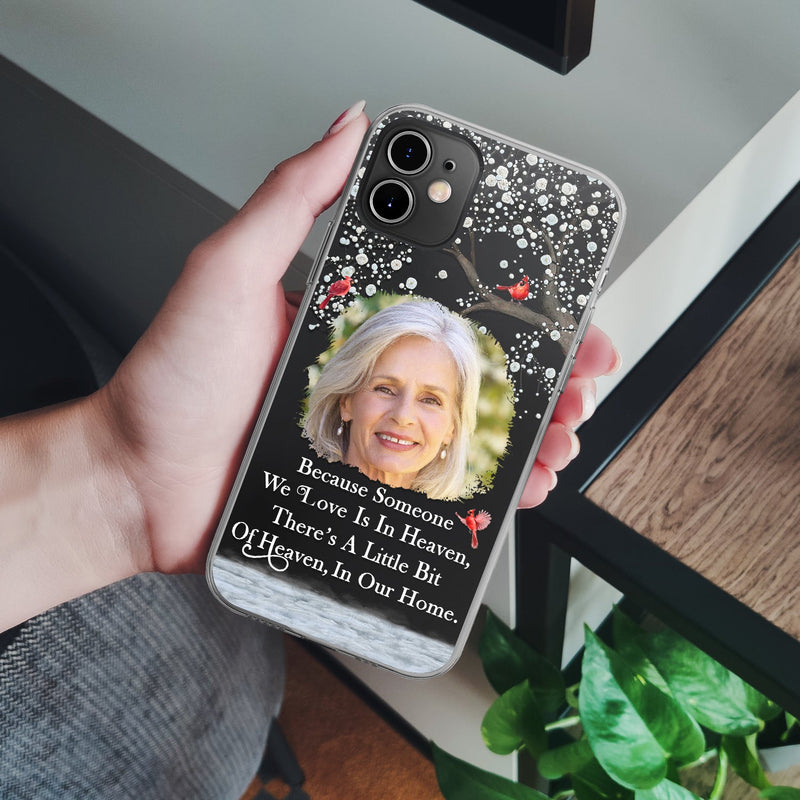 Custom Photo I'll Carry You - Memorial Gift For Family, Siblings, Friends, Dog Lovers, Cat Lovers - Personalized Clear Phone Case