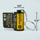 Custom Photo I'm Always With You - Memorial Gift For Family, Parents, Friends - Personalized Film Roll Keychain