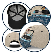 Pontoon Hair Don't Care - Gift For Pontoon Lovers, Boating Lovers - Personalized Classic Cap