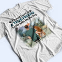 J'ai demandé à Dieu de me donner un véritable ami - Cadeau pour les amoureux des chiens, maman et papa - T-shirt personnalisé