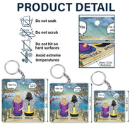 Always On My Mind - Memorial Gift For Family, Friends, Siblings - Personalized Acrylic Keychain