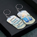 Always On My Mind - Memorial Gift For Family, Friends, Siblings - Personalized Aluminum Keychain