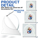 Gift For Bestie,Christmas,Love,Family - A Real Friend Is One Who Walks In - Personalized Custom Shaped Acrylic Ornament