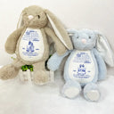 Gift For Bestie, Old Best friends, Happy - A Sweet Reminder True Friendship Takes Time - Personalized Soft Toy Bunny