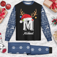 Pyjama unisexe personnalisé - Cadeau de Noël pour la famille