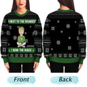 Christmas Siblings I Make The Rules - Gift For Siblings - Personalized Unisex Ugly Sweater