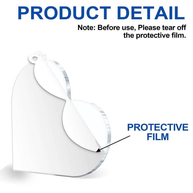 Grand-mère sur la lune et retour - Cadeau de Noël pour petits-enfants, enfants - Décoration acrylique personnalisée