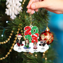 Christmas All Family 2023 - Gift For Family - Personalized Cutout Acrylic Ornament