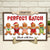 Grandma Grandpa Mom Dad Perfect Patch - Gift For Mom, Dad, Grandparents - Personalized 2-Layered Wooden Plaque With Stand
