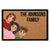 Flat Art Custom Family Name - Gift For Family - Personalized Doormat