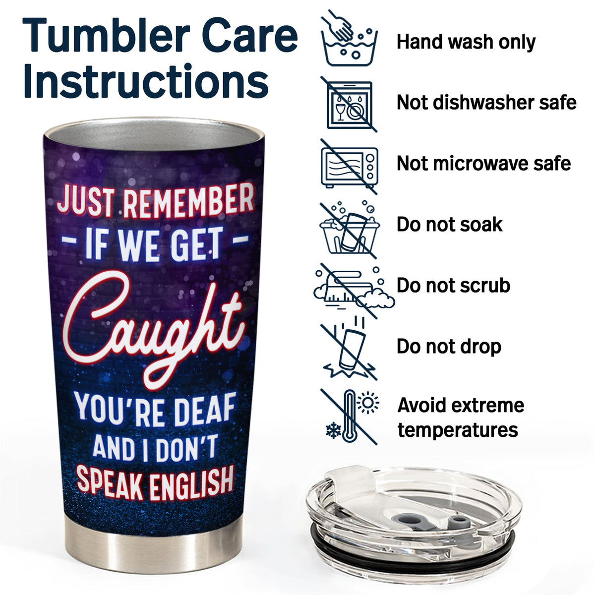 Cartoon Drinking Glitter Partners In Crime - Gift For Besties - Personalized Tumbler