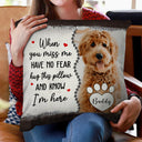 Custom Photo Have No Fear Hug This Pillow - Memorial Gift - Personalized Pillow