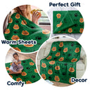 Couverture personnalisée avec photo et nom d'animal de compagnie - Cadeau pour les amoureux des animaux - Couverture polaire personnalisée