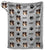 Custom Photo Pet Name Blanket - Gift For Pet Lovers - Personalized Fleece Blanket