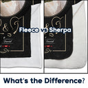 Couverture polaire personnalisée avec photo « Je t'aime » - Cadeau idéal pour les couples