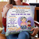 Grandmother Mother Always Remember You Are Special - Gift For Granddaughter, Grandson, Kids - Personalized Pillow