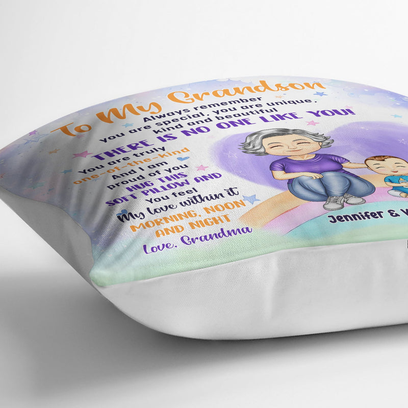 Grandmother Mother Always Remember You Are Special - Gift For Granddaughter, Grandson, Kids - Personalized Pillow