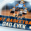 Best Basketball Dad Ever - Gift For Sport Dad, Basketball Dad, Father - Personalized Custom Shaped Acrylic Plaque