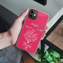 Mom Grandma Flower - Gift For Mother, Grandmother - Personalized Clear Phone Case