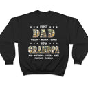 First Dad Now Grandpa - Gift For Father, Grandfather - Personalized T Shirt