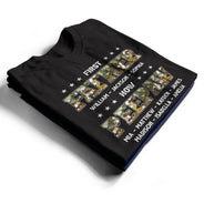 Premier papa, maintenant grand-père - Cadeau pour père, grand-père - T-shirt personnalisé