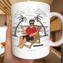 Officially Retired Let The Fun Begin - Personalized Mug