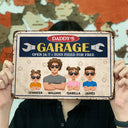 Dad's Grandpa's Garage - Personalized Classic Metal Signs