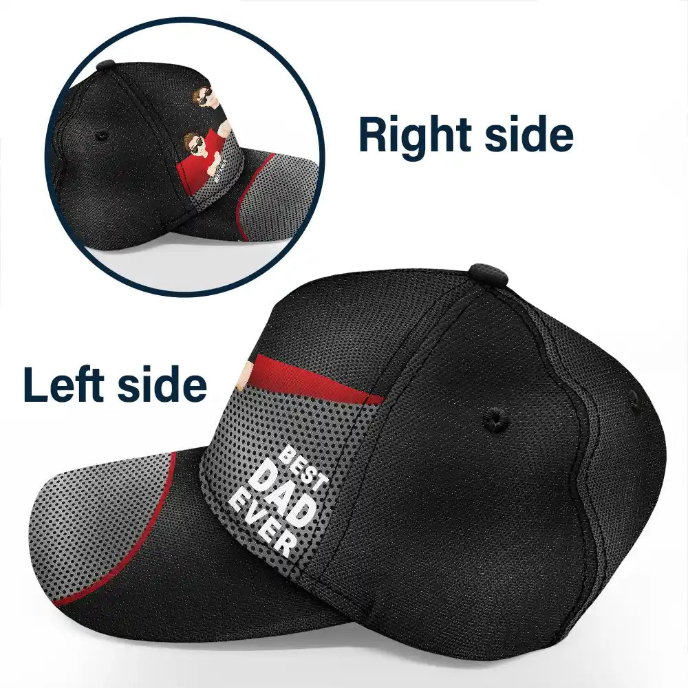 Best Dad Grandpa Ever - Personalized Classic Cap