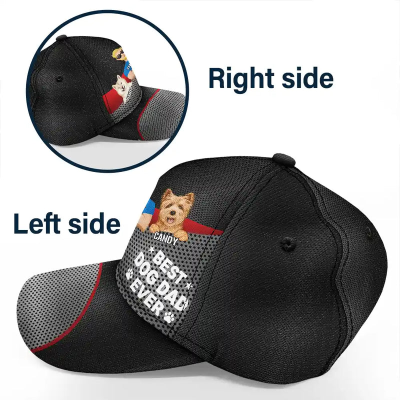 Best Dog Dad Ever - Personalized Classic Cap