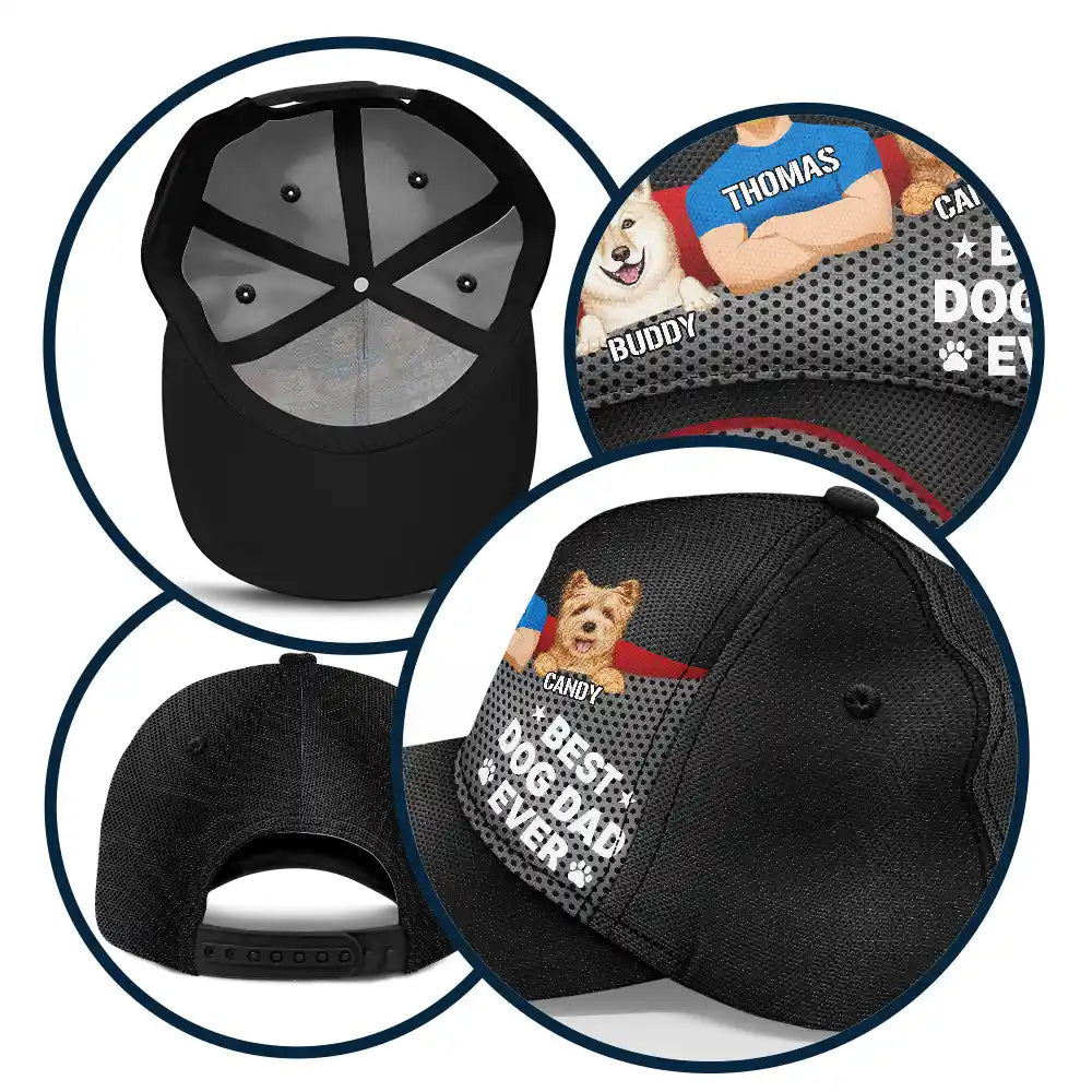 Best Dog Dad Ever - Personalized Classic Cap