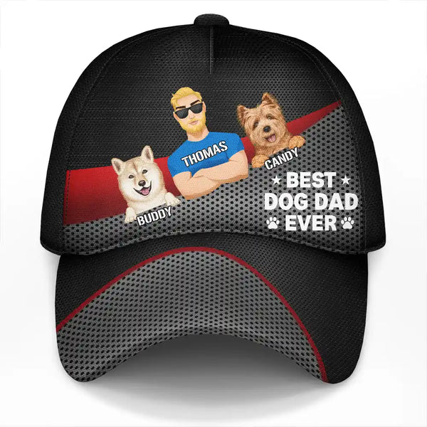 Best Dog Dad Ever - Personalized Classic Cap