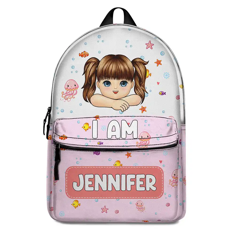 Car Mermaid Unicorn Dinosaur Astronaut Kids Personalized Canvas Back Wander Prints