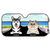 Funny Dogs And Cats - Personalized Auto Sunshade