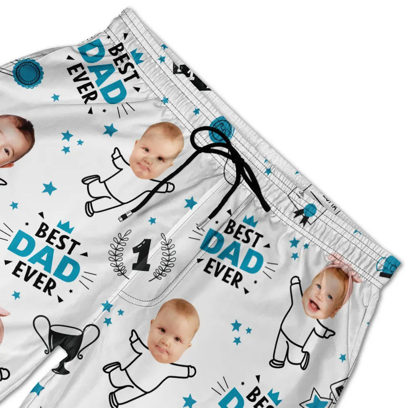 Custom Photo Kids Dancing - Personalized Unisex Beach Shorts