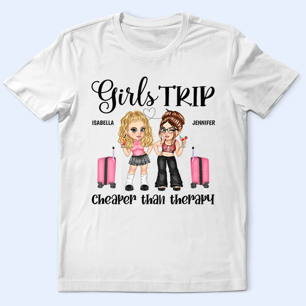 T-shirt personnalisé « Girls Trip Y2K »