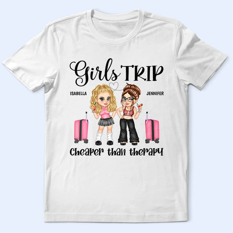 T-shirt personnalisé « Girls Trip Y2K »