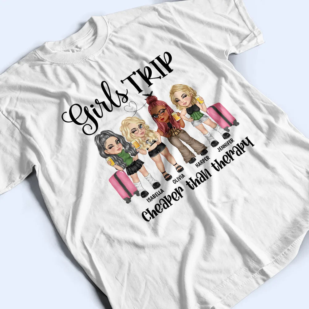 T-shirt personnalisé « Girls Trip Y2K »
