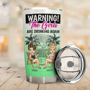 Attention, les filles boivent à nouveau cet été ! Verre personnalisé
